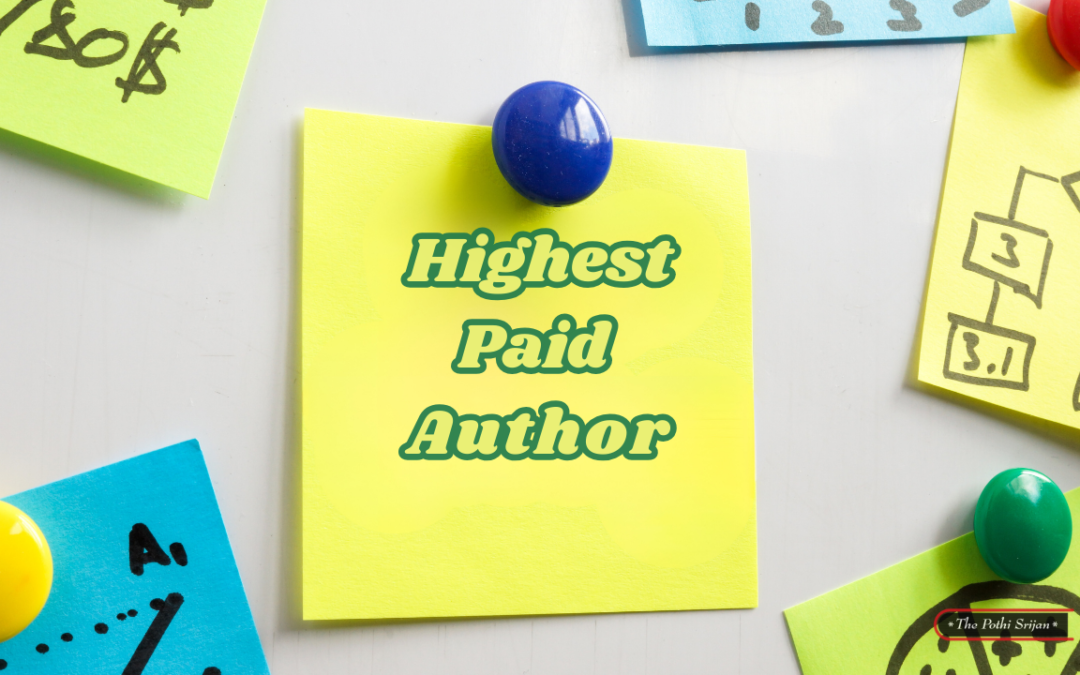 Who is the Highest Paid Author in India?