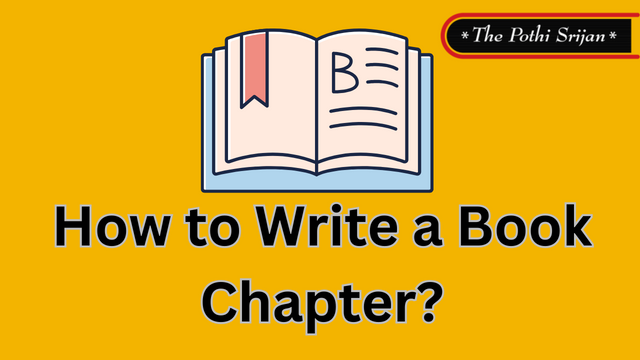 how to write a book chapter?